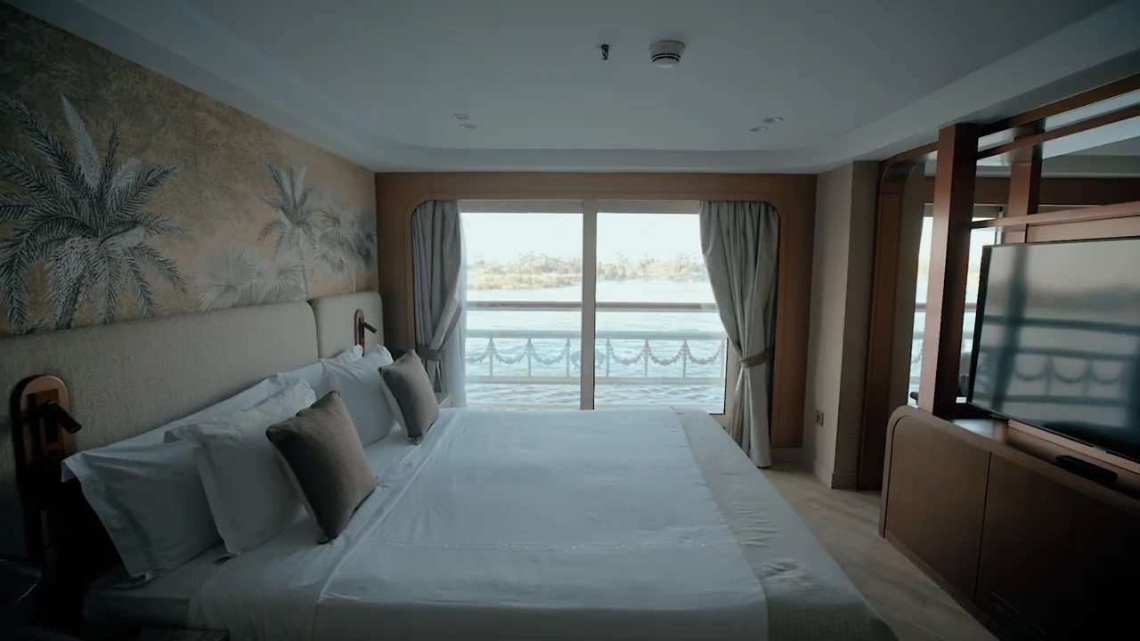 Cabin aboard the Sonesta St. George I Nile Cruise Ship Nile cruise